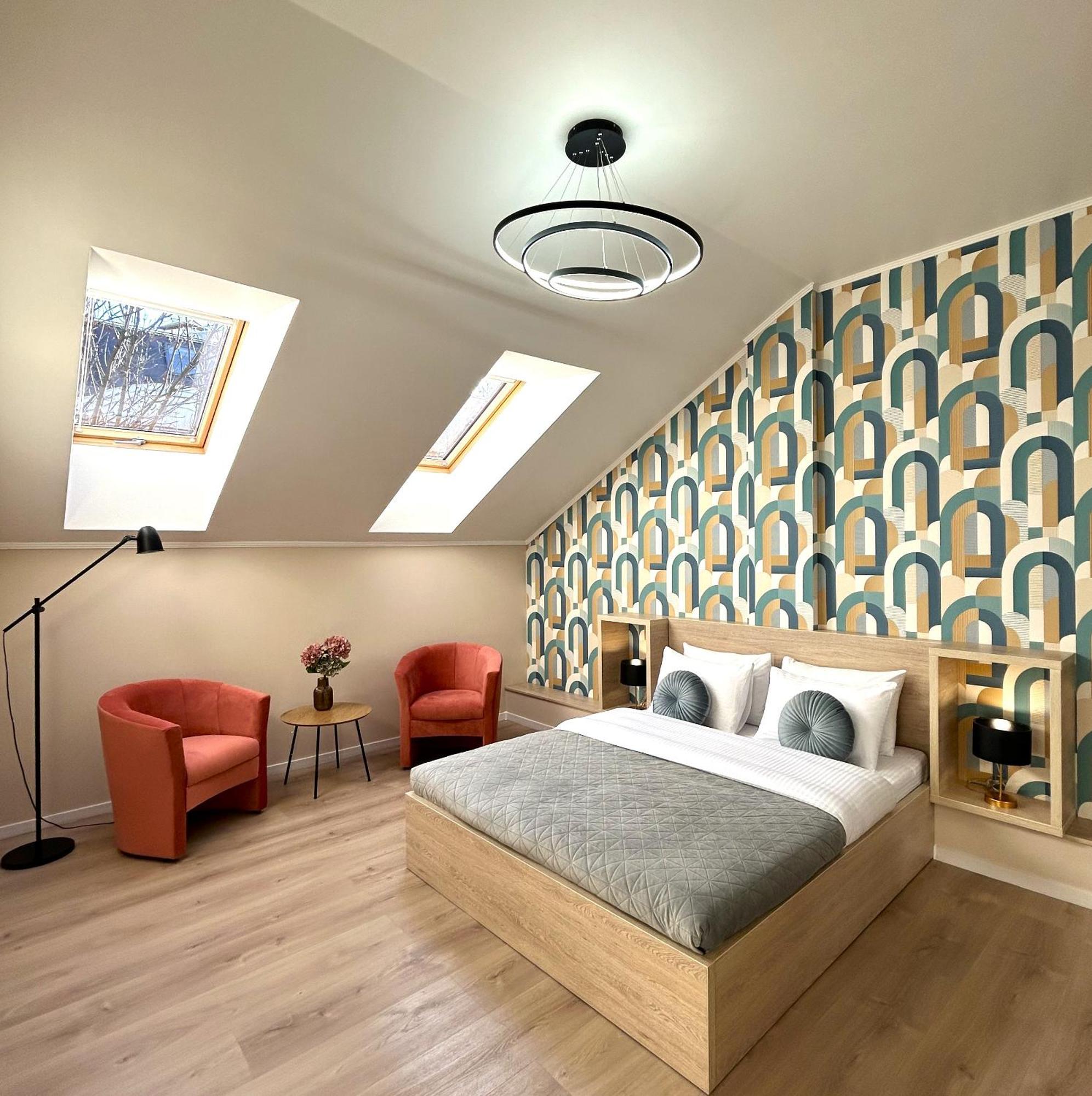 Modern Apartment In The City Center Lviv Exterior foto